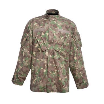 Camouflage Shirt With Short Sleeves